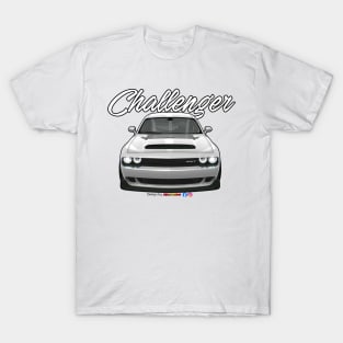 Challenger SRT White by pjesusart T-Shirt